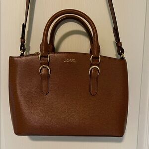 Lauren Ralph Lauren Tan Shoulder Bag